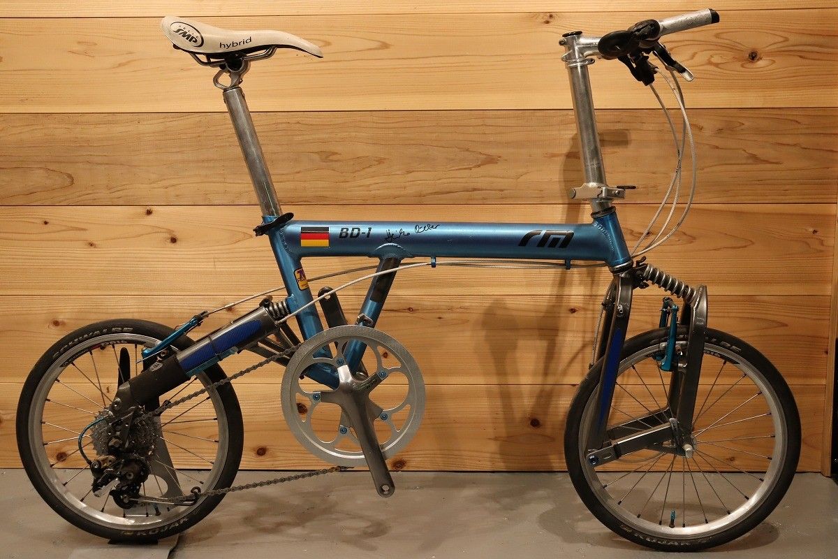 ライズ ミューラー R M バーディ Birdy BD 1 2005年頃 シマノ セイント 9 S アルミ 折り畳み 小径車 ミニベロ 18インチ