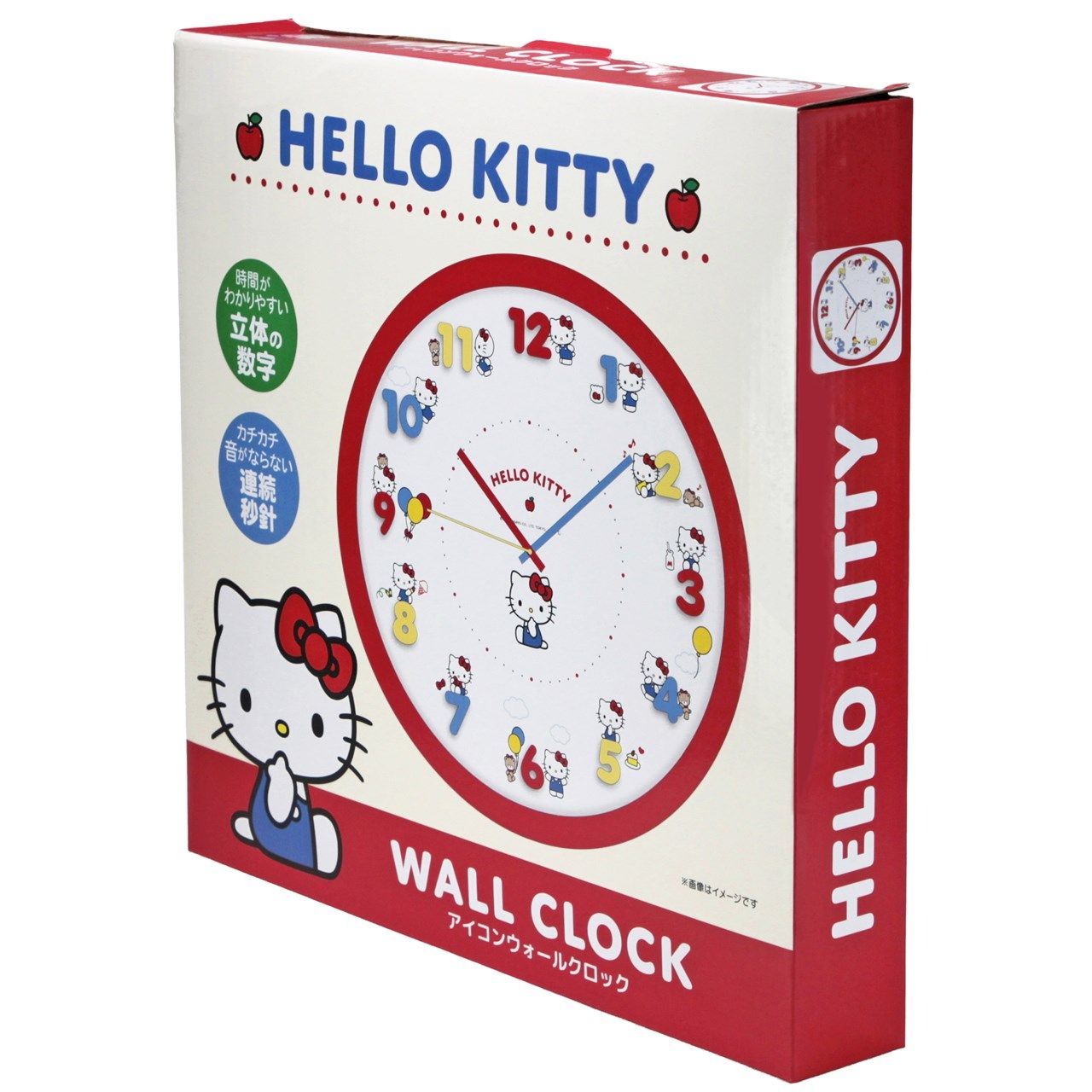 キティちゃん　壁掛け　時計 Amazon.co.jp: ハローキティ 掛け時計 電波時計 からくり時計 ピンク