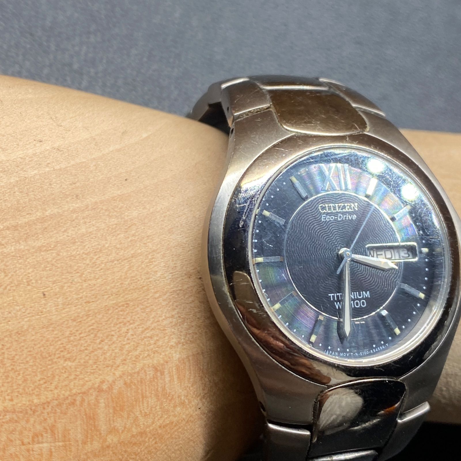  シチズン CITIZEN E 101 K 18434 エコドライブ ecodrive メンズ 腕時計 ビジネス 腕時計(クォーツ) 腕時計(アナログ)