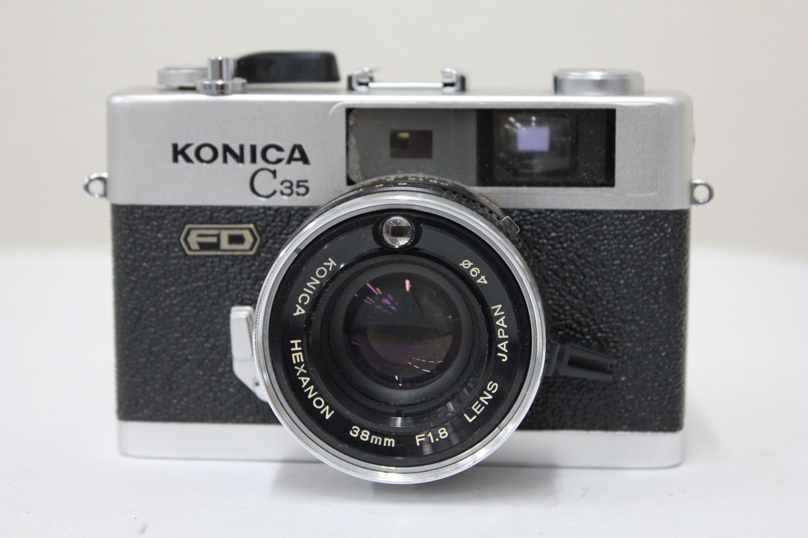 返品保証 コニカ KONICA C35 FD HEXANON 38mm F1.8 コンパクトカメラ e3723