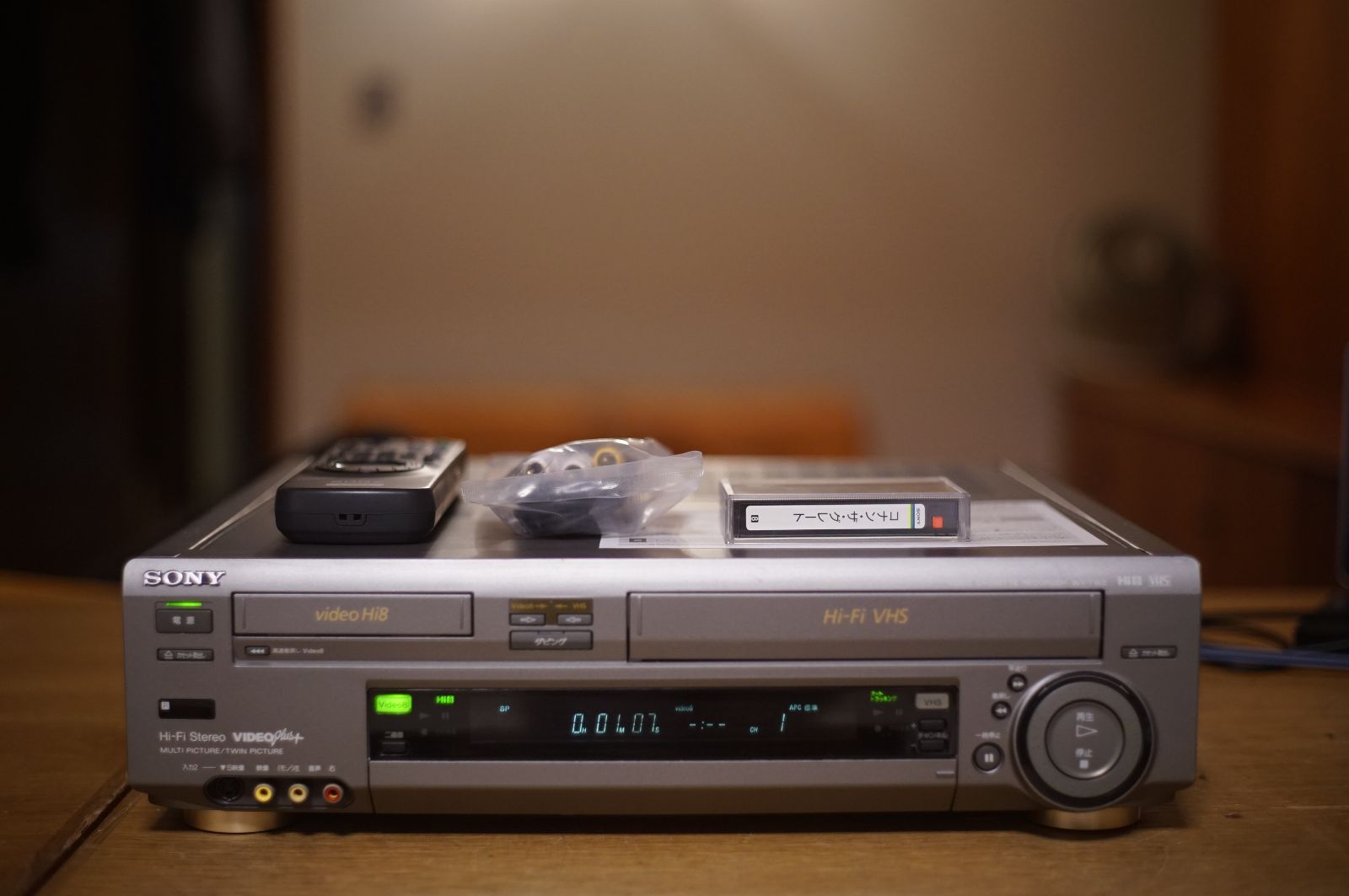 あり SONY WV-TW2 HI8 VHS 8ミリビデオデッキ