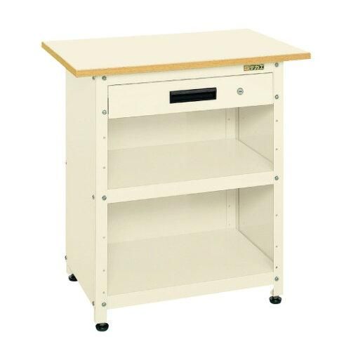 5営業日で発送 サカエ 一人用作業台 サカエリューム天板 750×500×785mm グリーン PHN-075AP 2228702