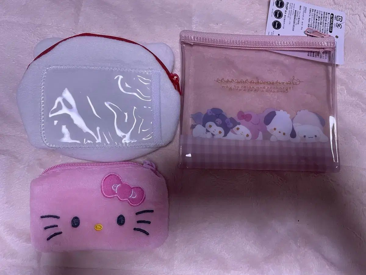 DAISO ハローキティ_カード兼コインケース ハローキティ コインケース