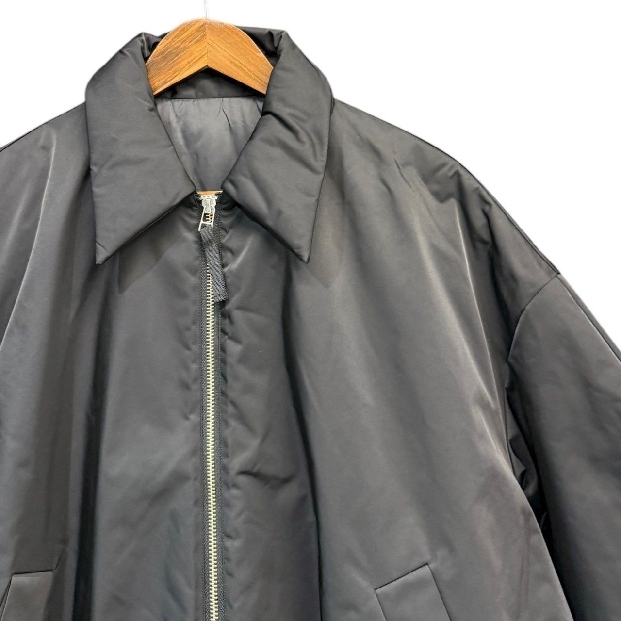 ENFOLD エンフォルド 25AW 中綿ジャケット 300IA230-2551 38 ブラック  