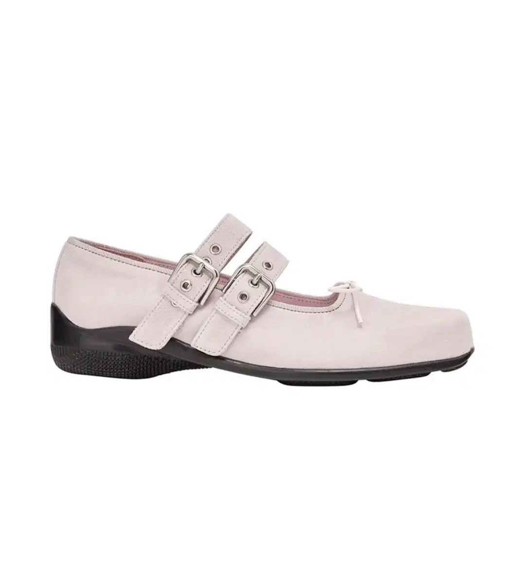  オープンワイワイ リボン バックル フラットシューズ 250 フラットシューズ バレエシューズ パンプス