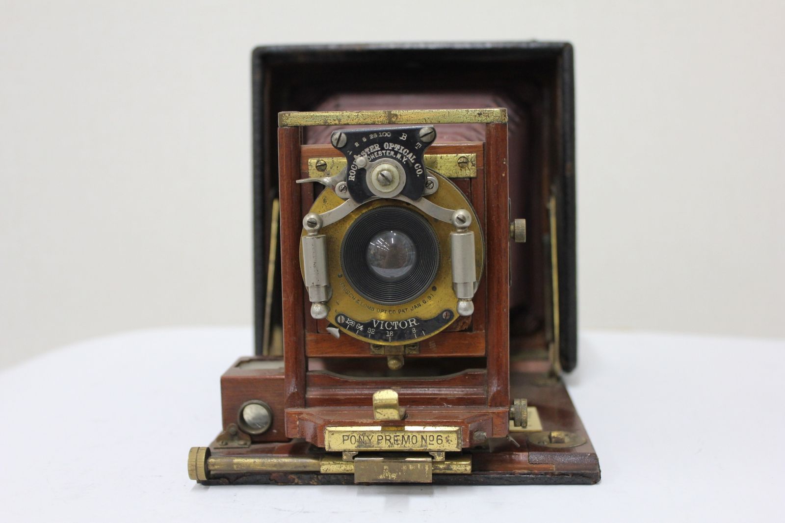 品 Pony Premo No.6 Bauch-Lomb 蛇腹カメラ e3739