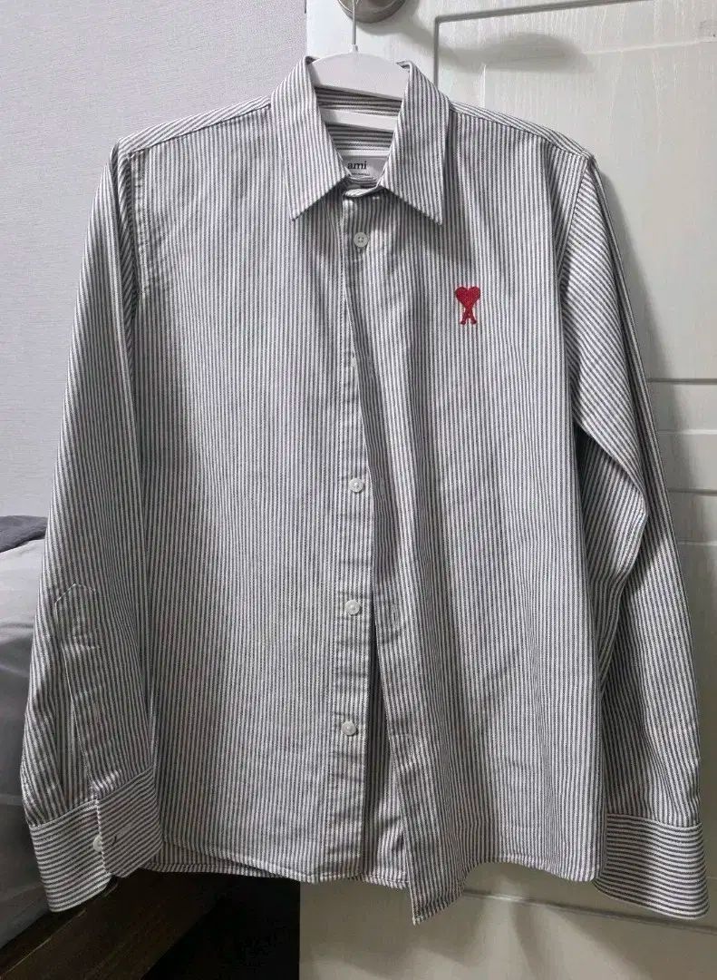 アミ ストライプ レディース シャツ 44 55