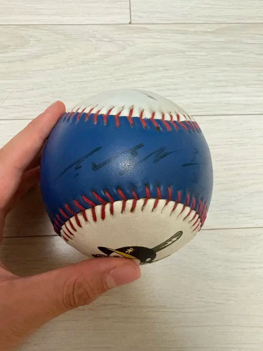 SKワイバーンズ 大型ボール サイン入りボール 直筆サイン 4名