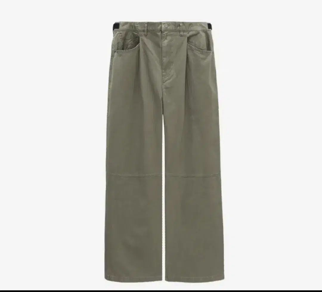 3 ポリテル ワンタック ゴシマ カーキ ベージュ