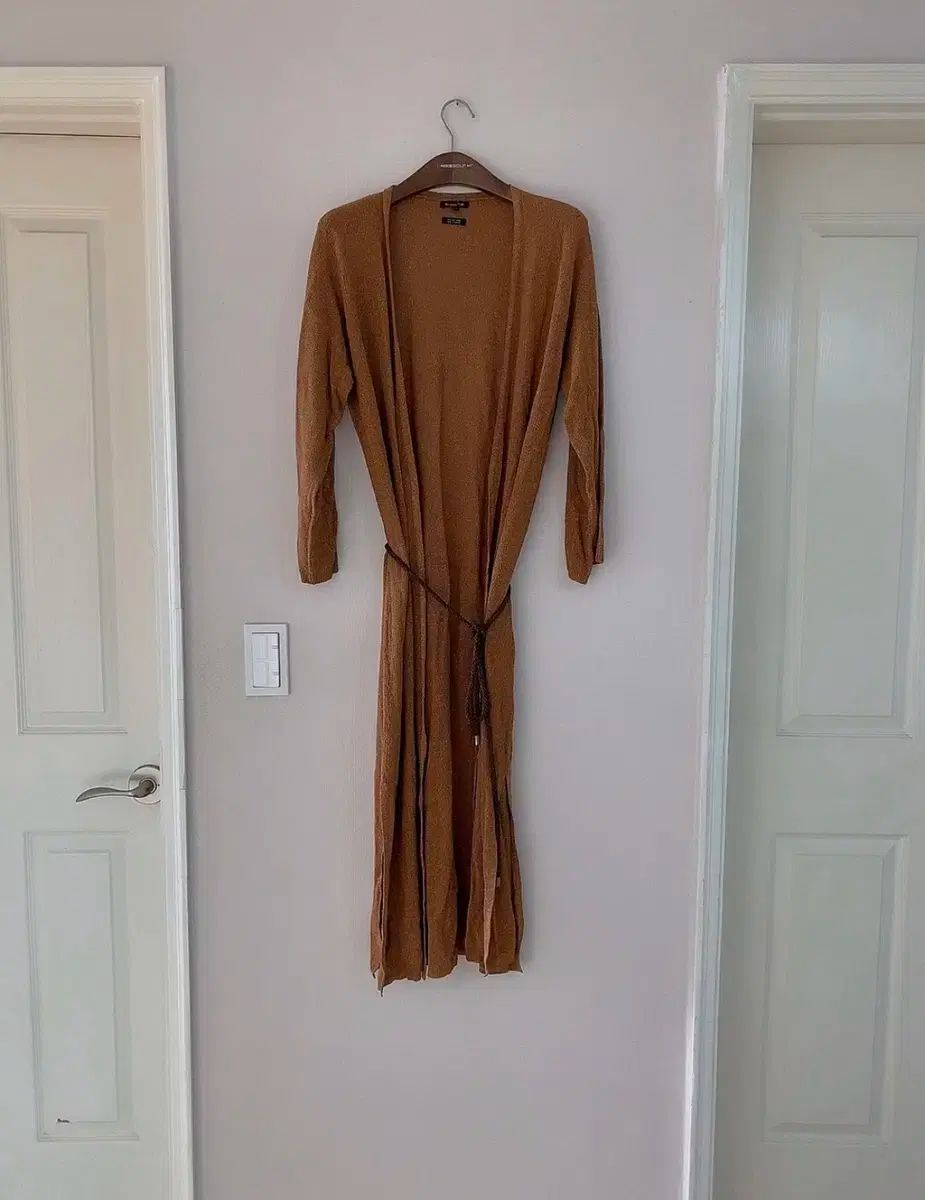 マッシモ ドゥッティ ロング ニット カーディガン