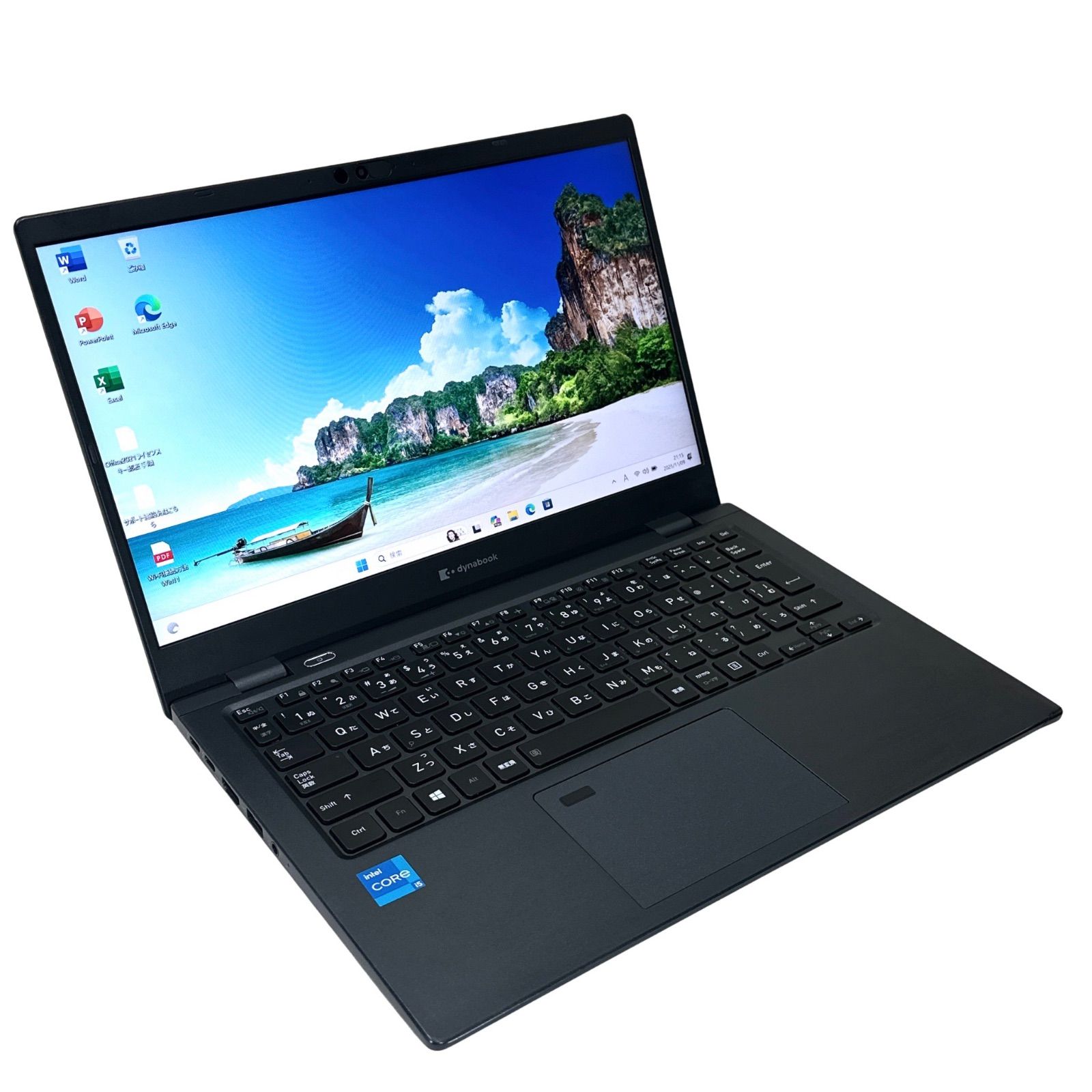 第11世代 Core i 5搭載 dynabook G 83 HS 13.3インチ ノートパソコン メモリ16 GB Windows 11 Pro Office 2021 正規ライセンス 軽量モデル バッテリー良好 即売れ必至 566