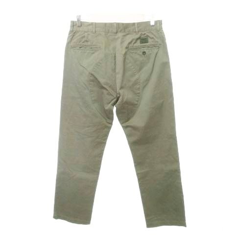シュプリーム SUPREME チノパン ミリタリー 無地 ボタンフライ 32 約Lサイズ カーキ AA