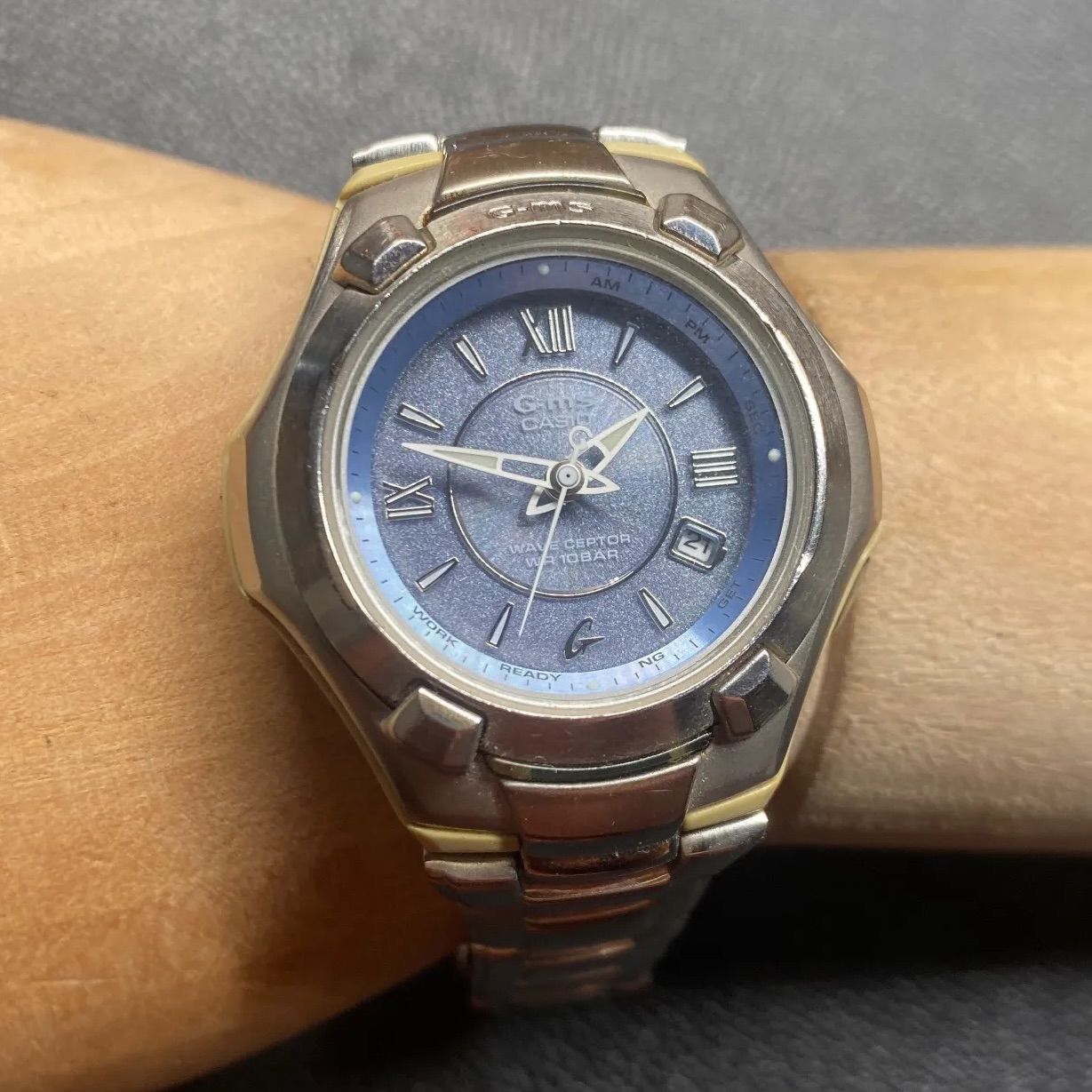 カシオ CASIO MSG-1400DJ ソーラー baby-G G-ms アナログ レディース 