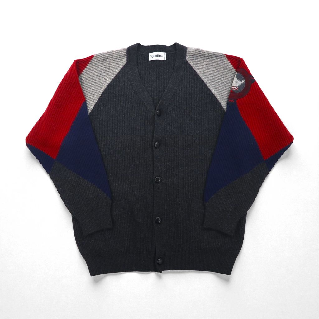 イタリア製 VTG 90s ICEBERG シルベスター カーディガン イタリア製 VTG 90s ICEBERG シルベスター カーディガン - メルカリ
