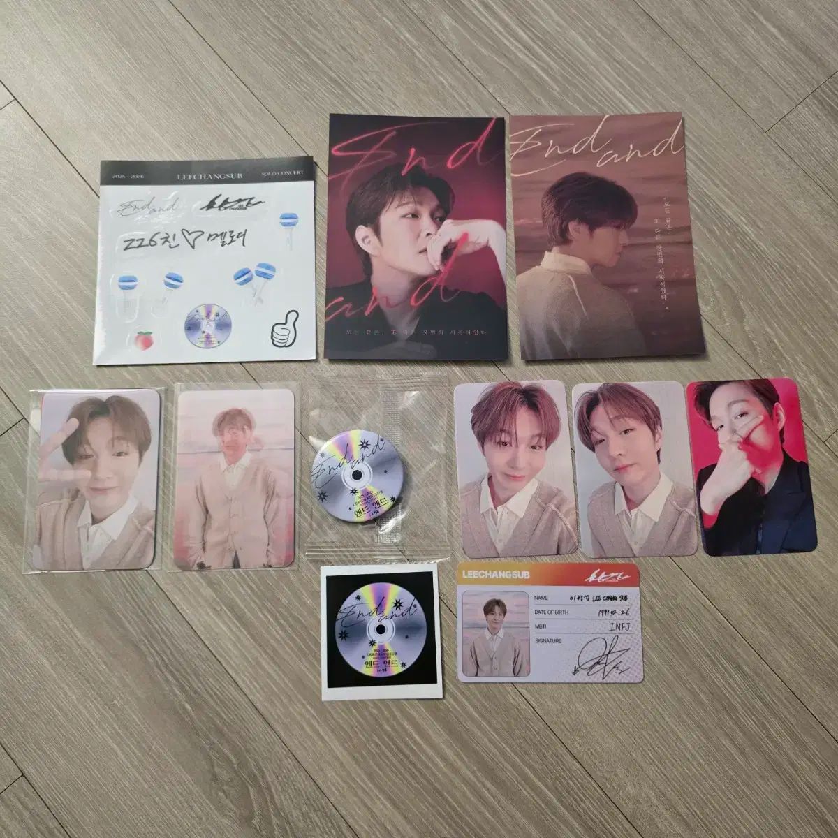 BTOB BTBTコンサート トレカ チャンソプ 出品) イ・チャンソプ End And コンサート 2日目 ファンクラブ ブース