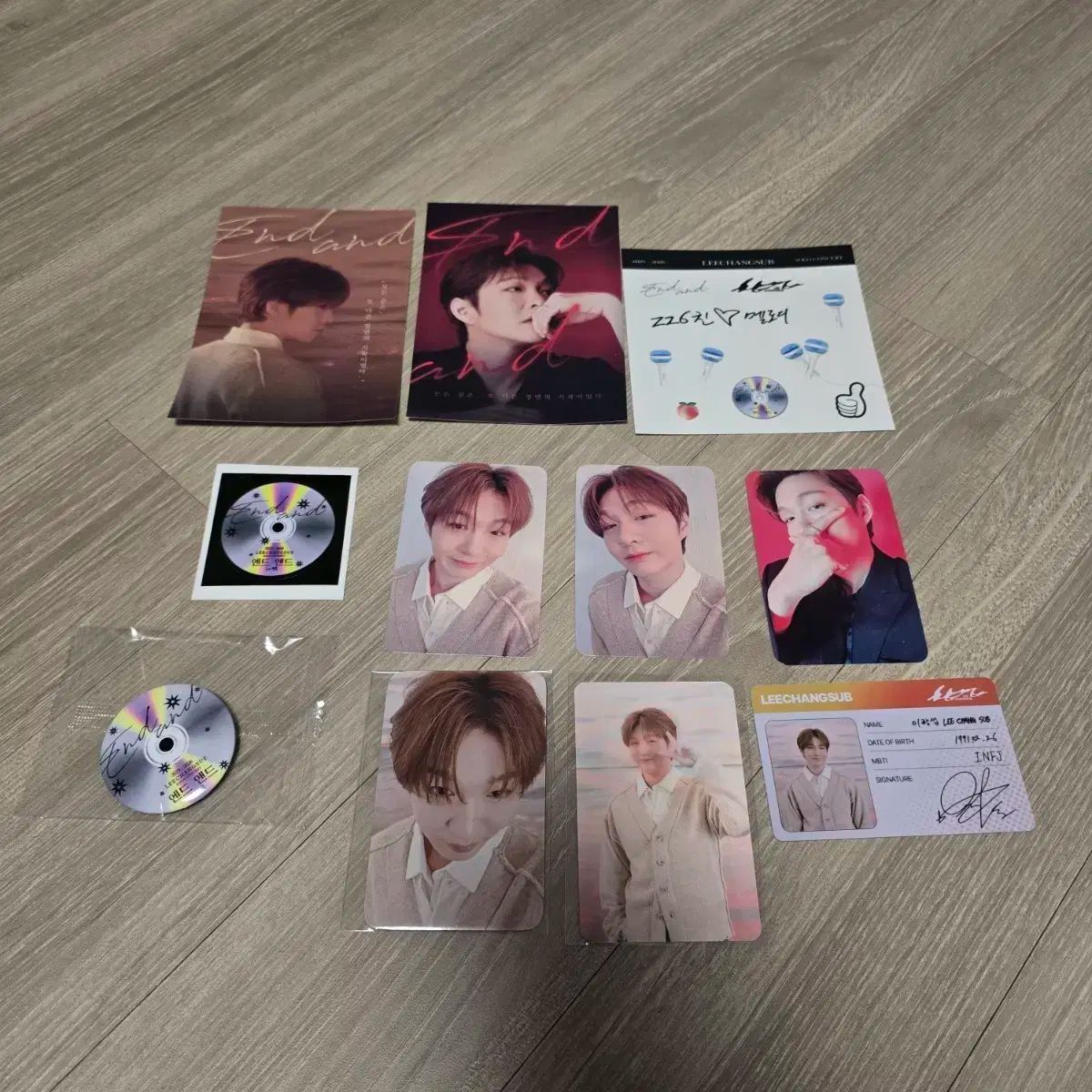 イ チャンソプ End And ラストコンサート ファンクラブ ブース 入場特典トレカ2枚