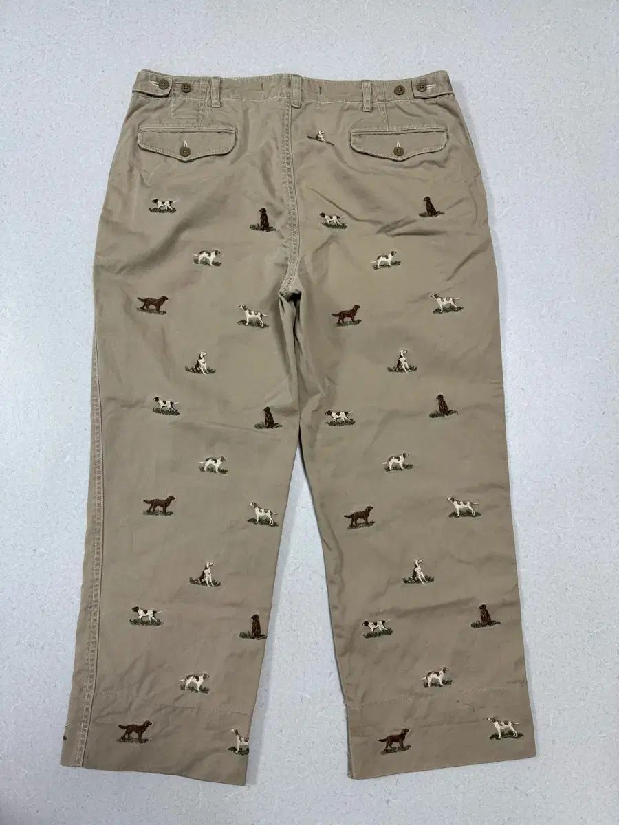 ポロラルフローレン 犬 刺繍 チノ ズボン 35 30
