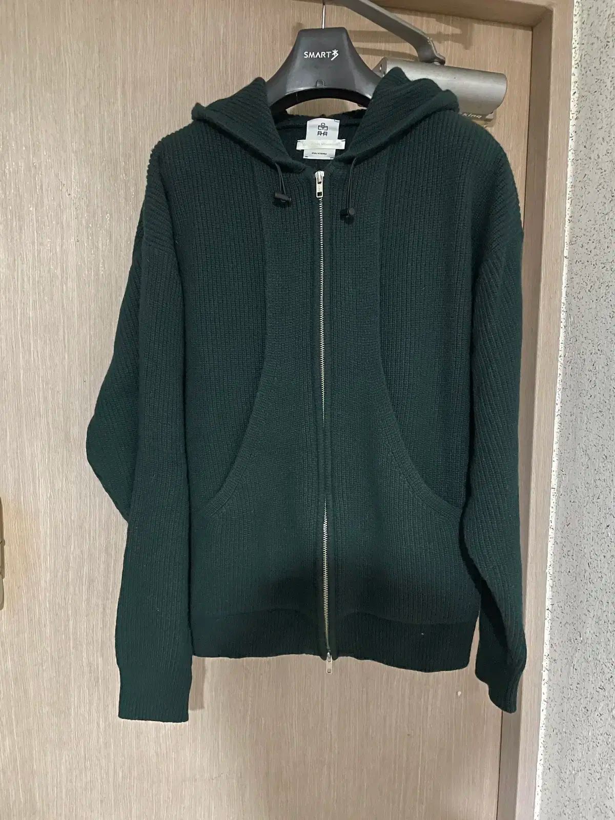 ポリテル ウォルワム ニットジップアップ グリーン