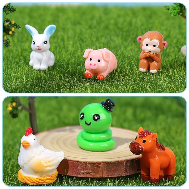 新品】 DeryArcle 干支 置物 12個 十二支セット かわいい ミニチュア