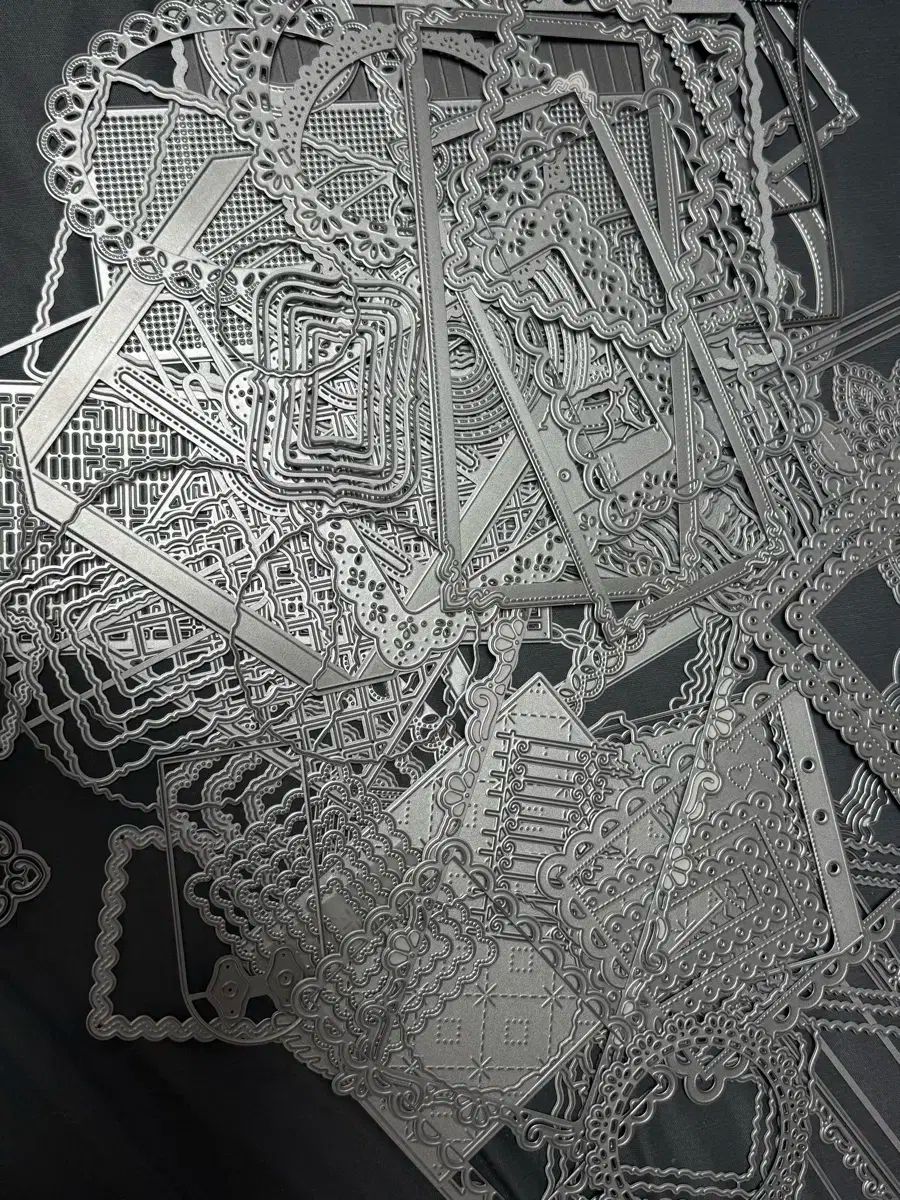 型抜きダイアリーデコ 型抜きノート型抜き ダイカット 感性デコレーションダイアリー 工芸 フレーム