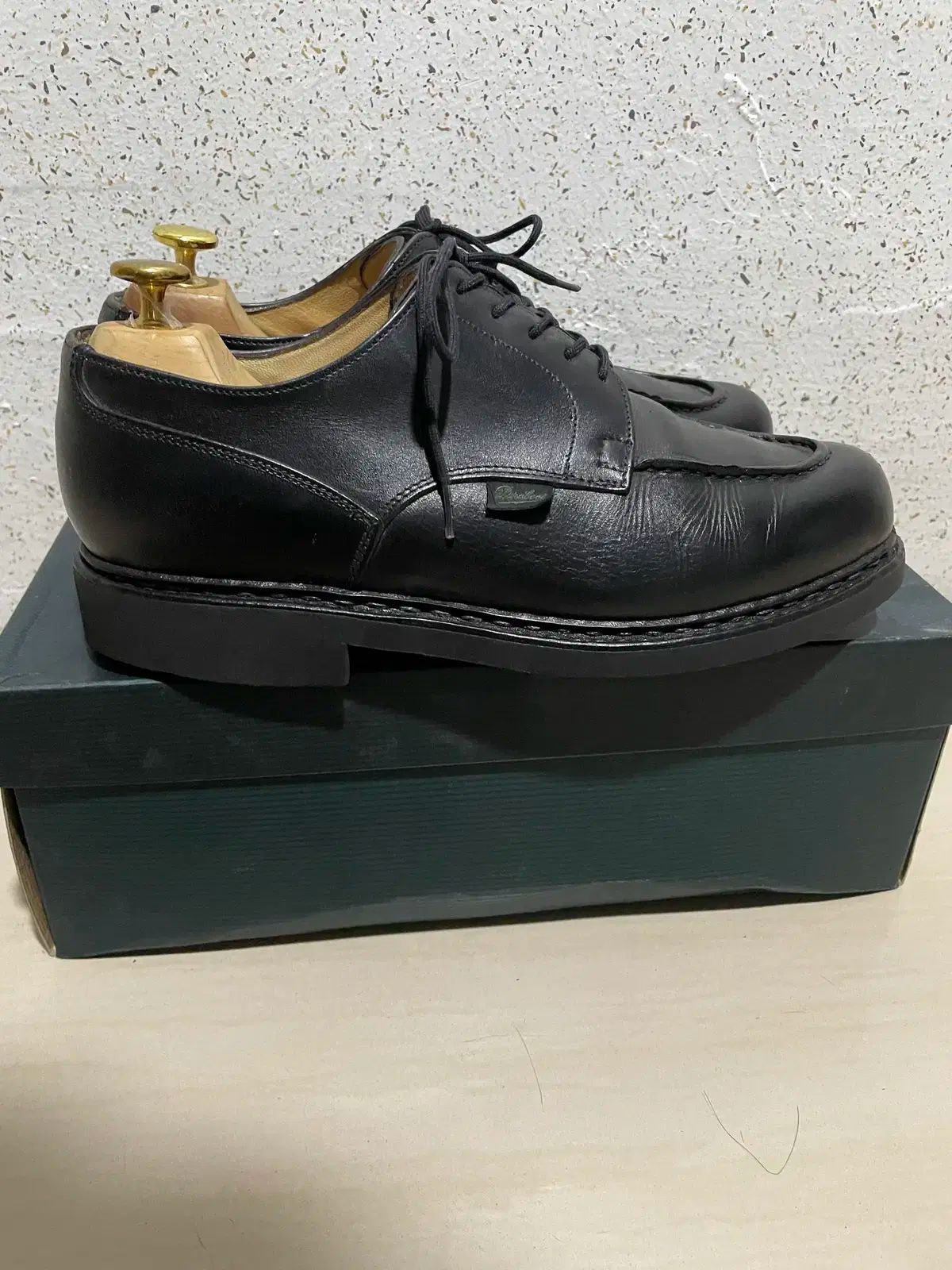 パラブーツ シャンボード ブラック 7.5