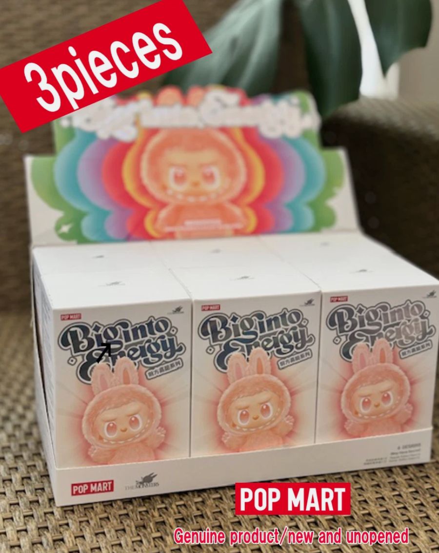 ラブブ Big into Energy 3ピース ポップマート