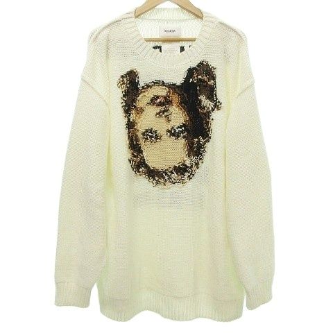 ダブレット doublet 20SS ACTING SOMEONE KNITEWEAR フェイス ニット