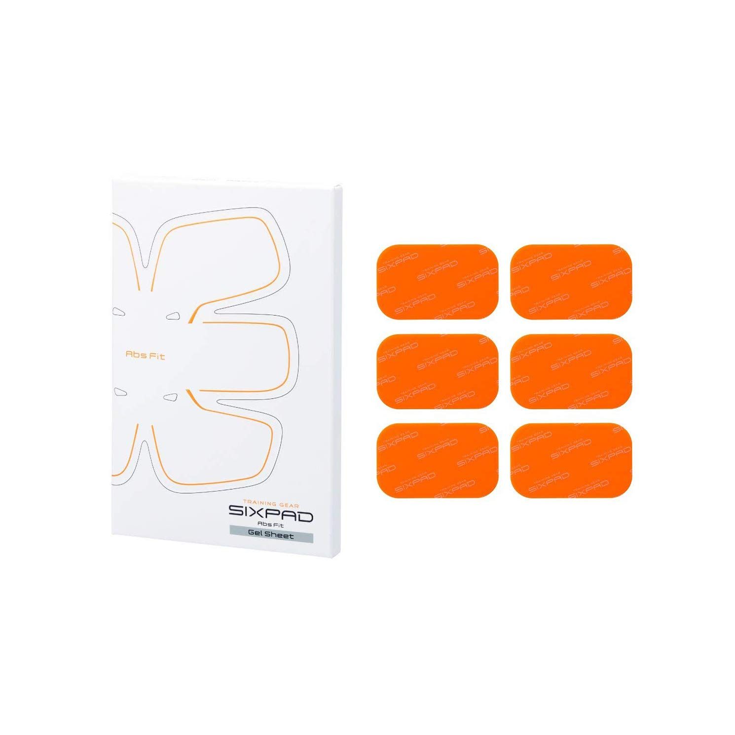 SIXPAD Abs Fit 2 ジェルシート 6枚入り 4袋 .: シックス