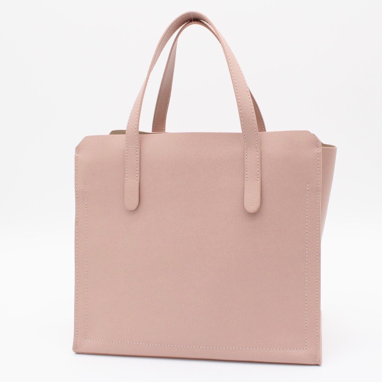 極美品】FURLA サリー ハンドバッグ トートバッグ 手提げ ピンク 