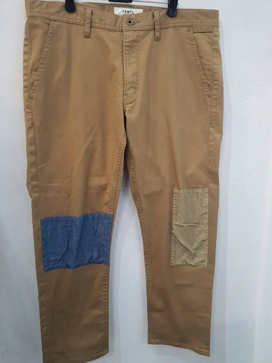 FDMTL パッチワーク コットン パンツ 34