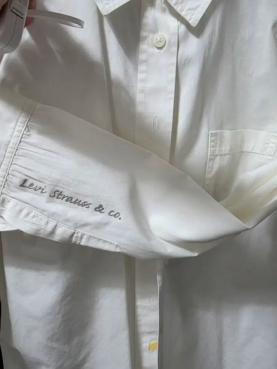 リーバイス レディース シャツ 55サイズ アイボリー
