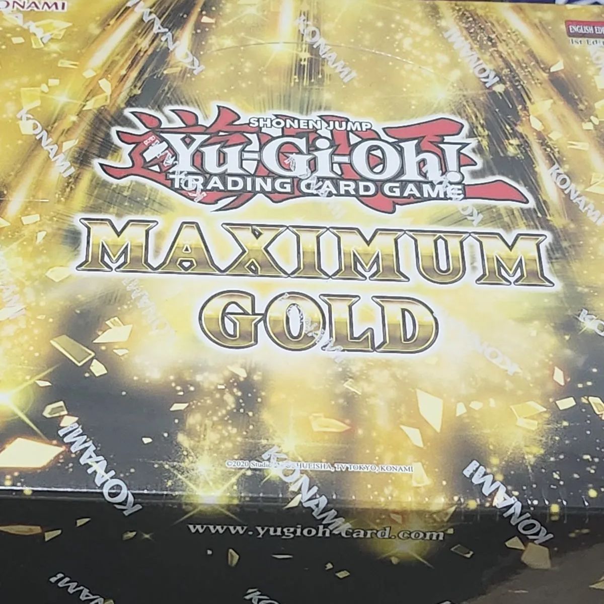 遊戯王 マキシマムゴールドボックス maximum g box 5box