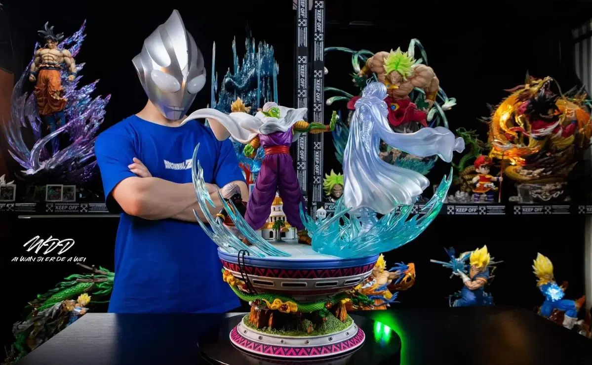 ドラゴンボール レジン SHK 名場面シリーズ ピッコロ大魔王 and 神の合体 アニメグッズ 口コミフィギュア