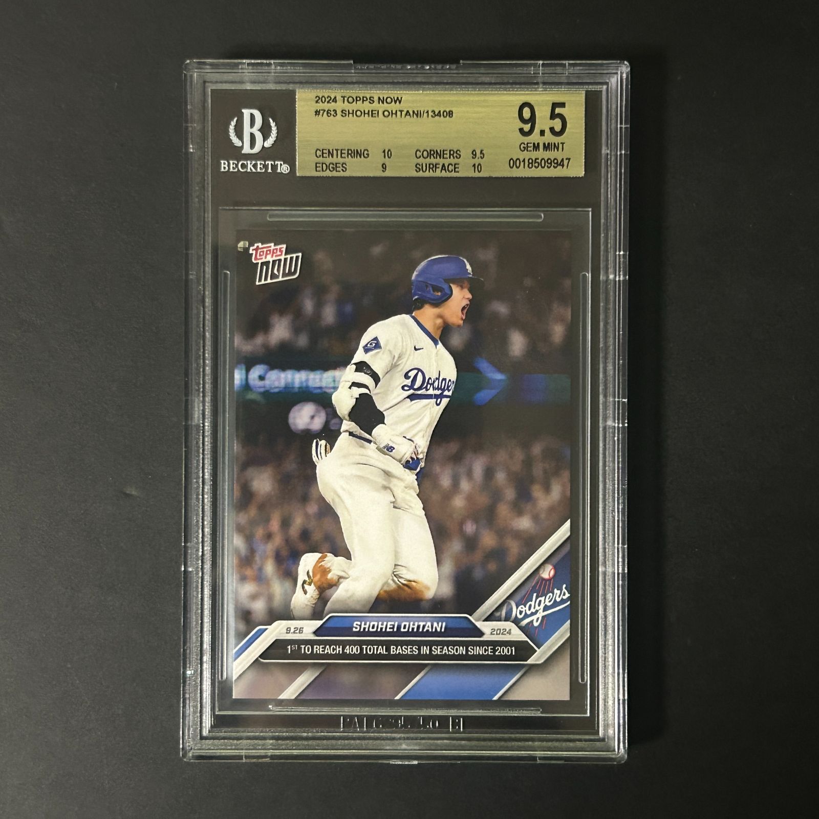 大谷翔平 BGS9.5 2025 Topps Now 763 Shohei Ohtani 13408 ドジャース MLB