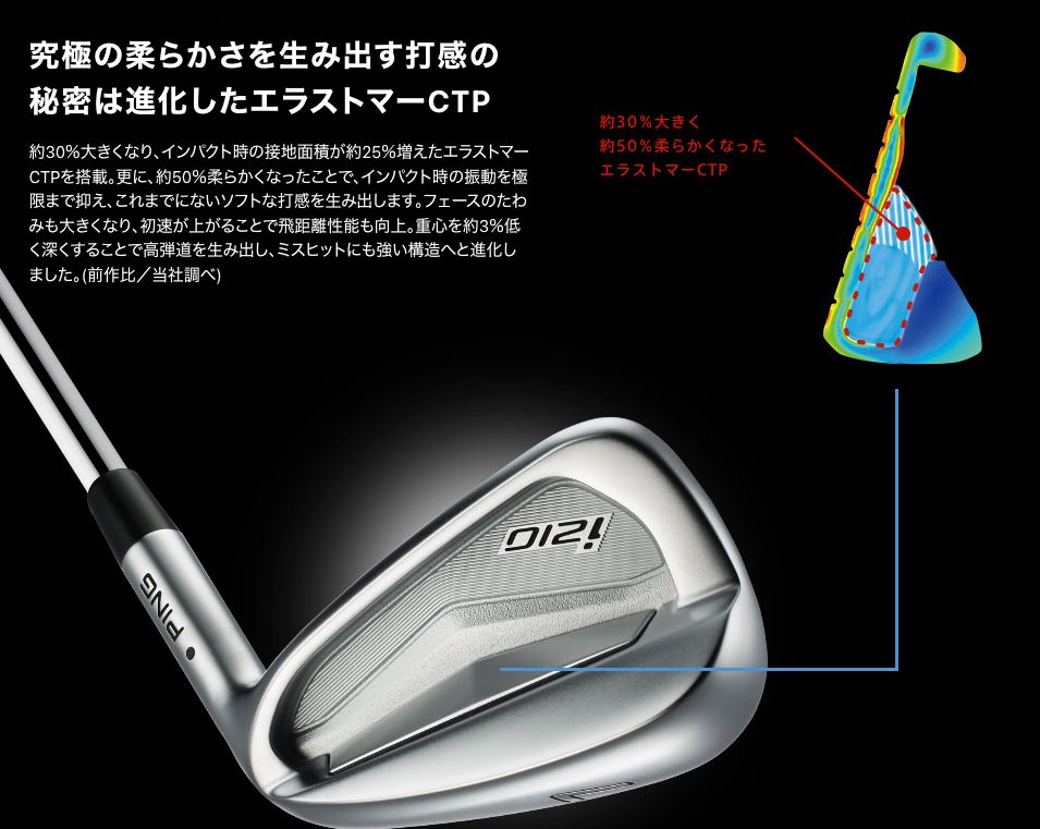 名器 PING i210 アイアン 5-PW 計6本セット TRAVIL 105 S メンズ 右