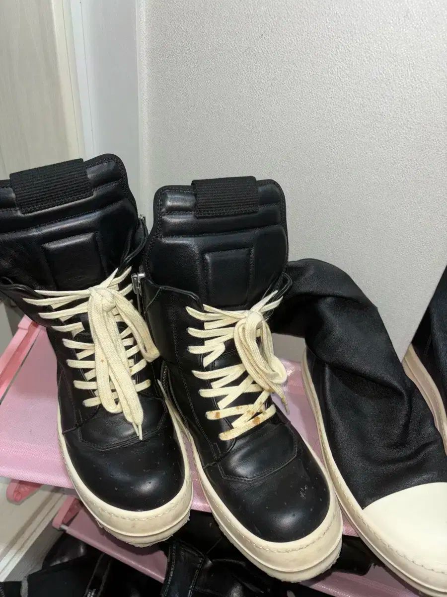 リックオウエンス ジオバスケット ブラック 38