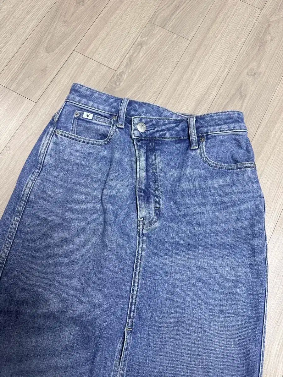 カルバン クライン デニム ロング スカート W25