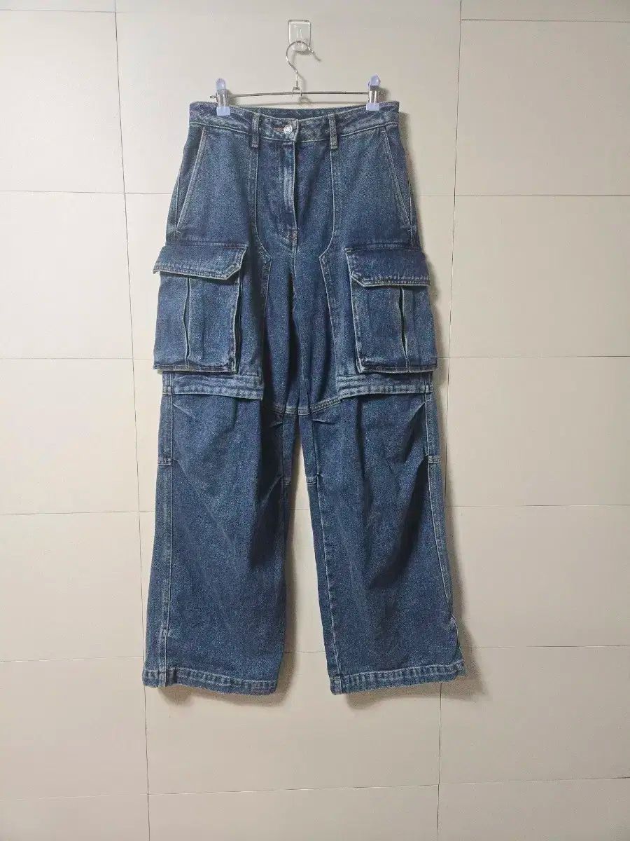 レディース ジュンジェイ JUUN J の名作 22シーズン カーゴ ワイドデニム メンズ