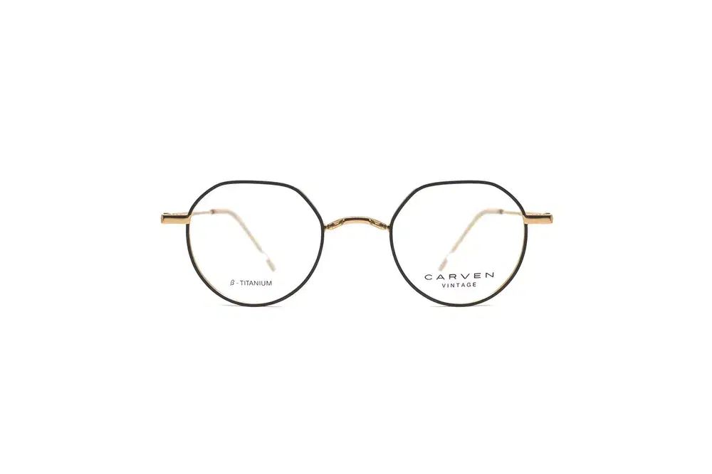 【安値通販】 CARVEN メガネ Flex フレックス GOLD モデル します ものすごく楽です