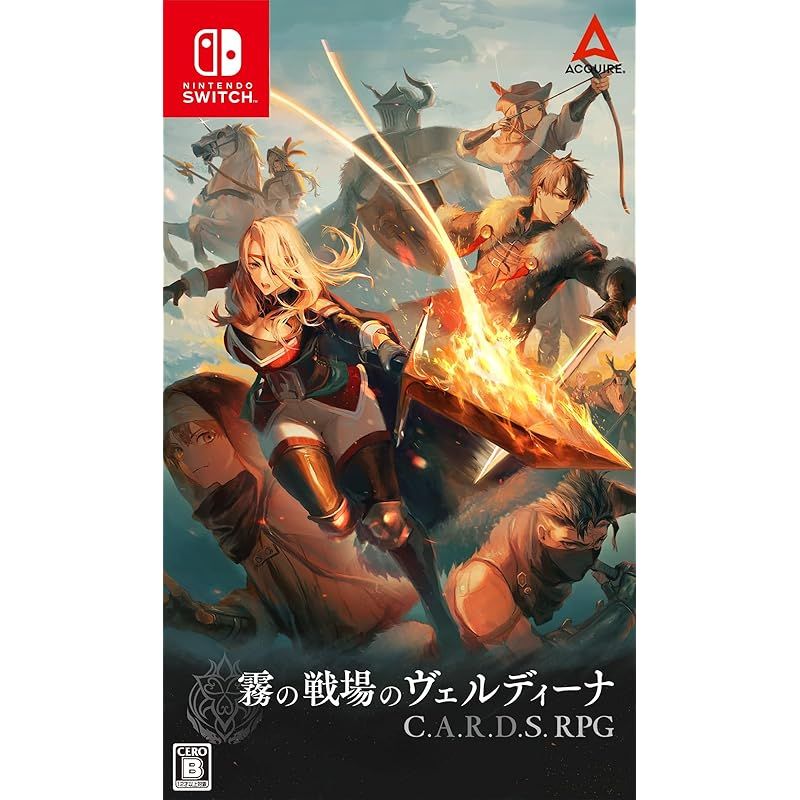 Switch】霧の戦場のヴェルディーナ: C.A.R.D.S. RPG 0-公式 ページ 新品