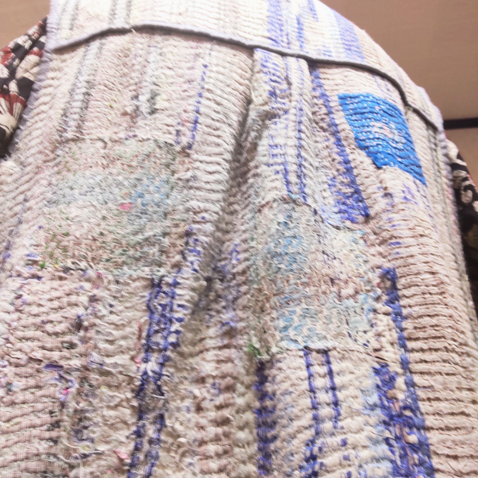 vintage キルト ベスト パッチワーク ヴィンテージ BORO ボロ 3 グドゥリー ロングベスト ジャケット ヴィンテージ パッチワーク