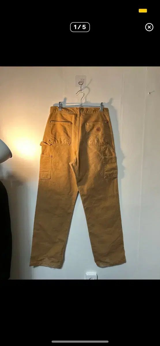 マキシコ Carhartt カーハート ダックキャンバス ダブルニー ワークパンツ