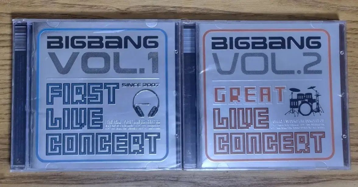 BIGBANG ビッグバン ライブ LIVE コンサート CD Vol 1 2 セット