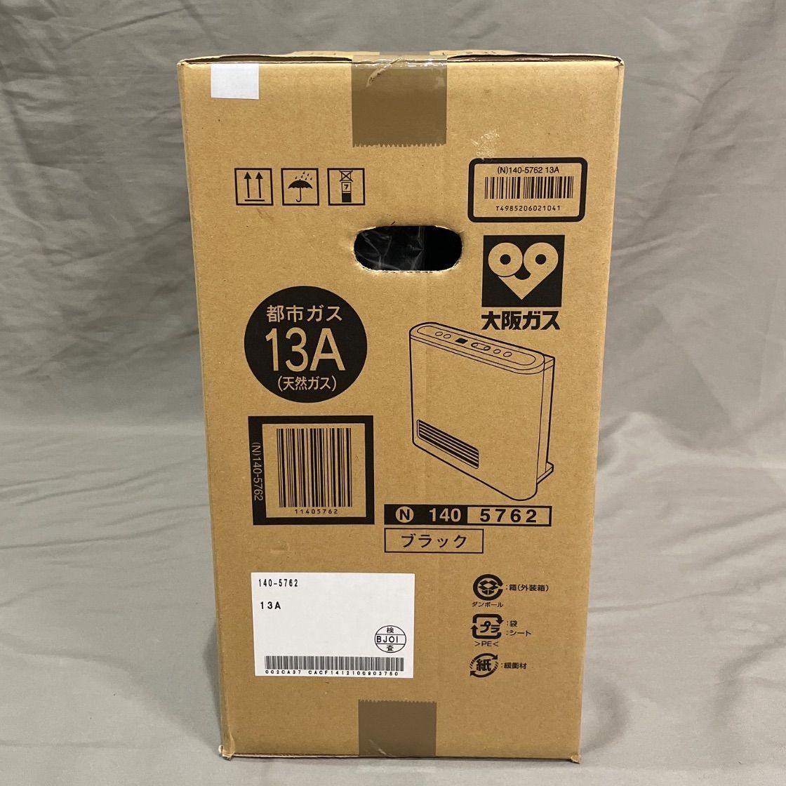 新品未開封！】大阪ガス／NORITZ ガスファンヒーター GFH-2401s『140