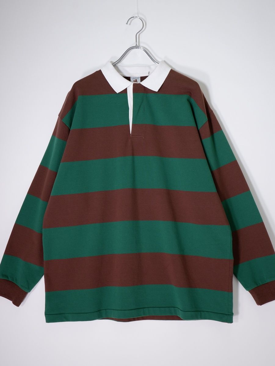 JACKSON MATISSEジャクソンマティス 2025AW RUGBY Shirtボーダーラガーシャツ L MTSA79947