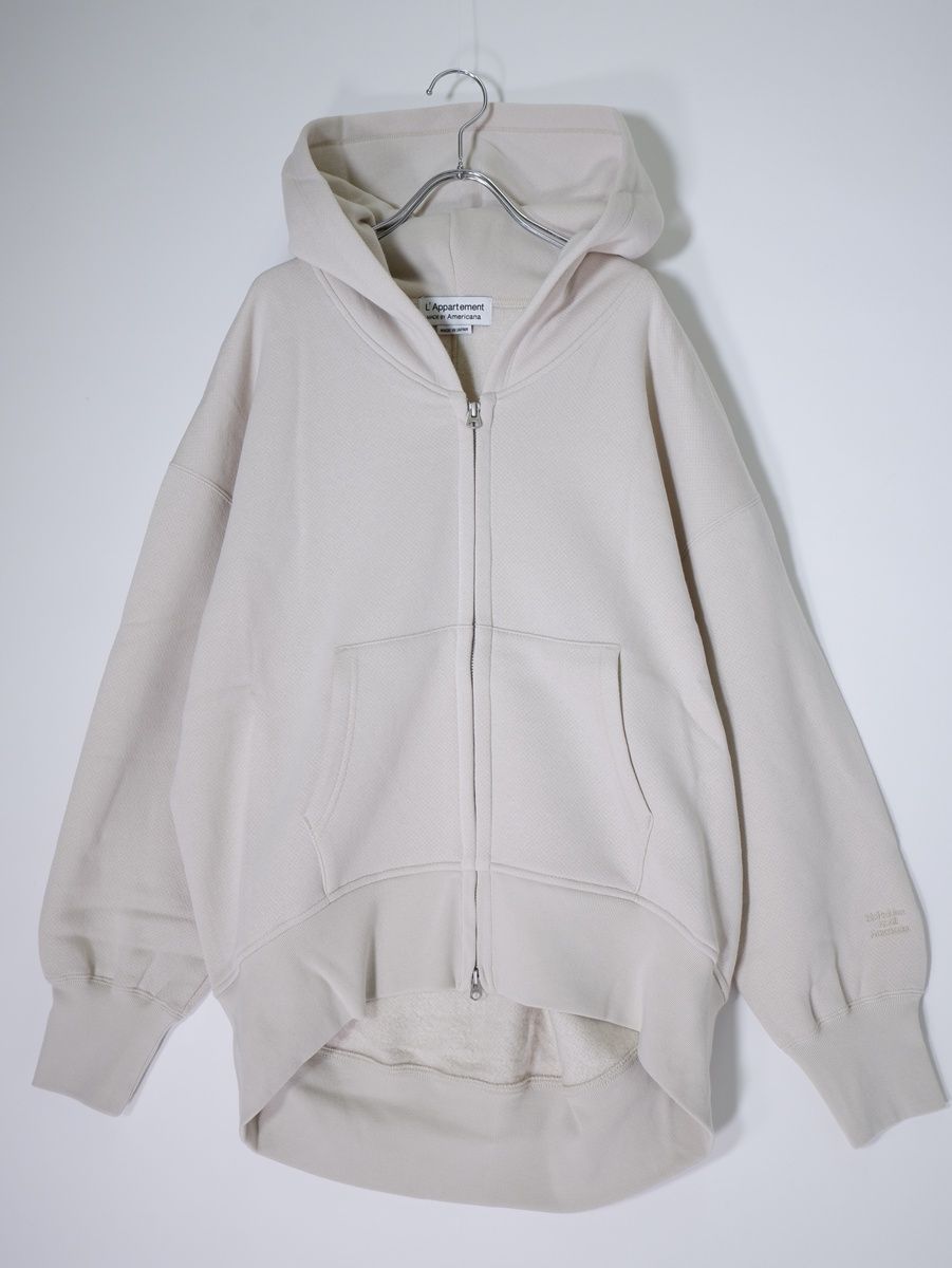 アメリカーナ 2025 AW L Appartementアパルトモン別注WIDE FULLZIP HOODIEワイドフルジップフーディー パーカー フリー