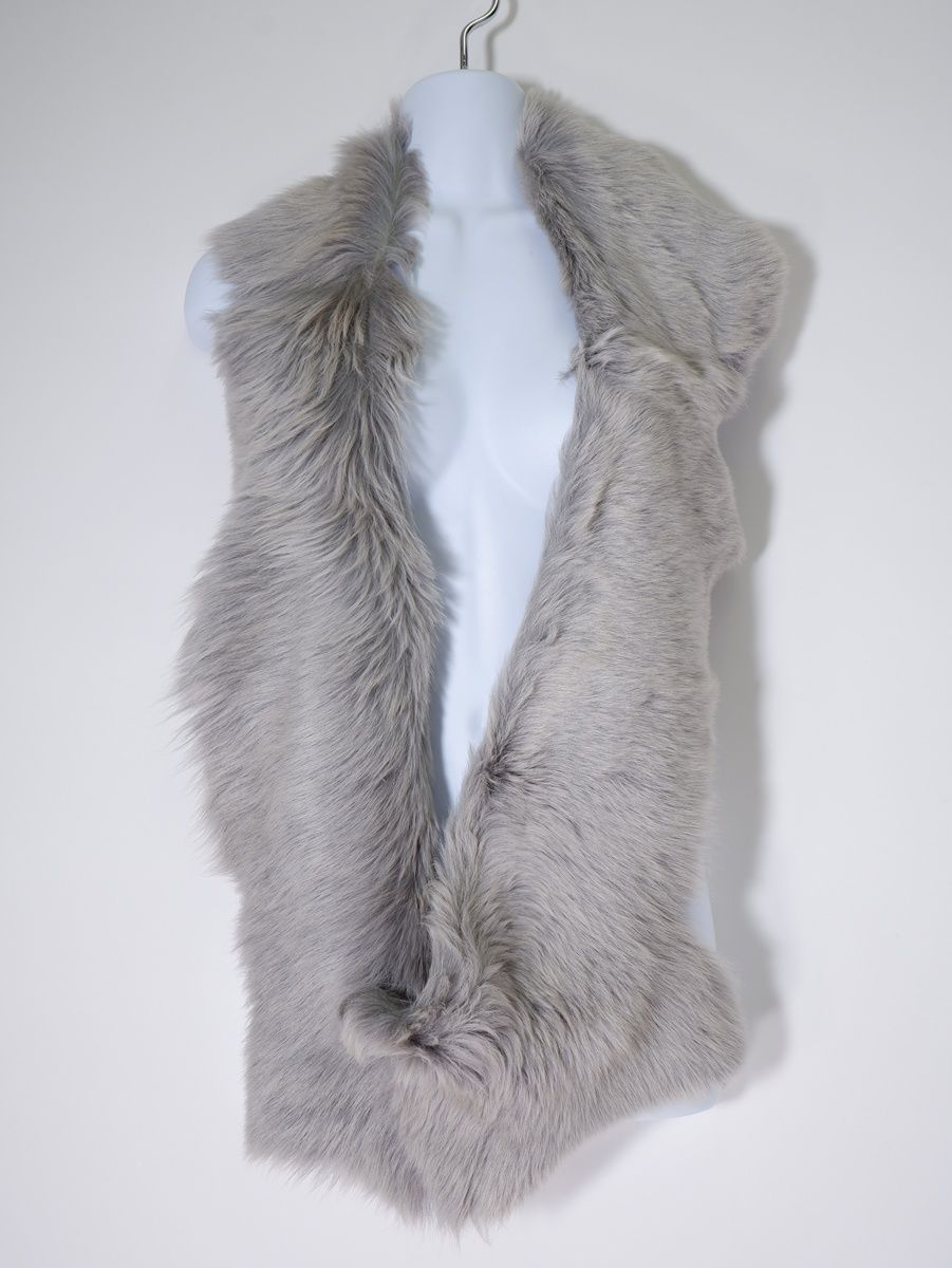 KARL DONOGHUEカールドノヒュー トスカーナラムスキン ボタンスカーフ