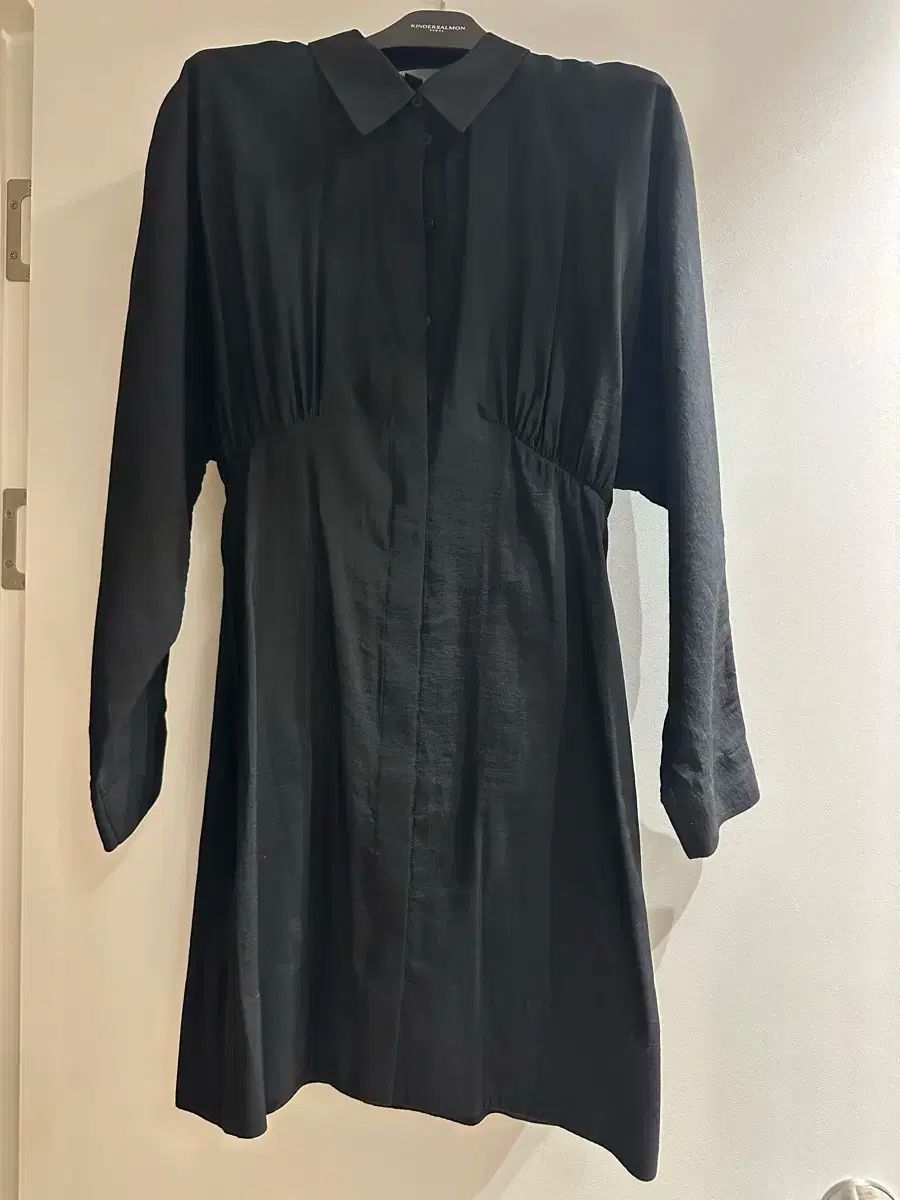 コス cos シャツワンピース 黒 36 サイズ