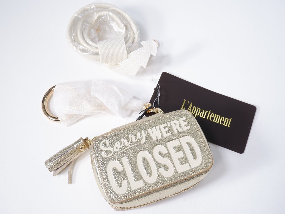 GOOD GRIEF!グッドグリーフ L Appartementアパルトモン 2025AW OPEN CLOSED ACC CASEケース フリー LZCA79820