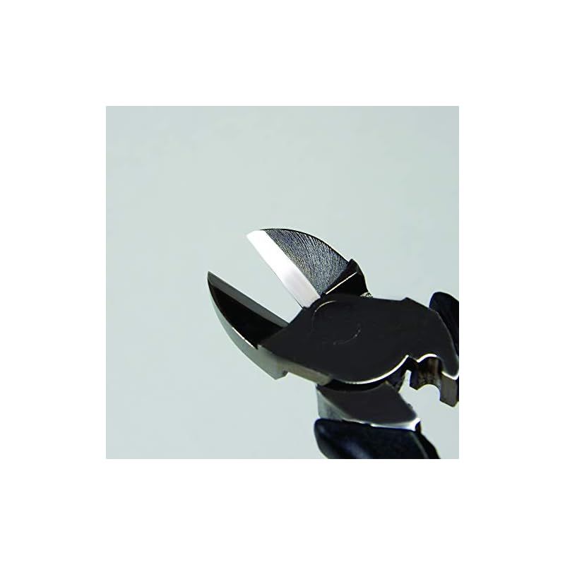 フジ矢(Fujiya) 電工名人偏芯薄刃ニッパ 7700N-200BG 200mm 黒金 偏芯